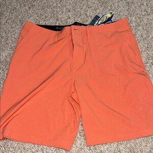 Men's Salt Life Orange Performance Shorts NWT
